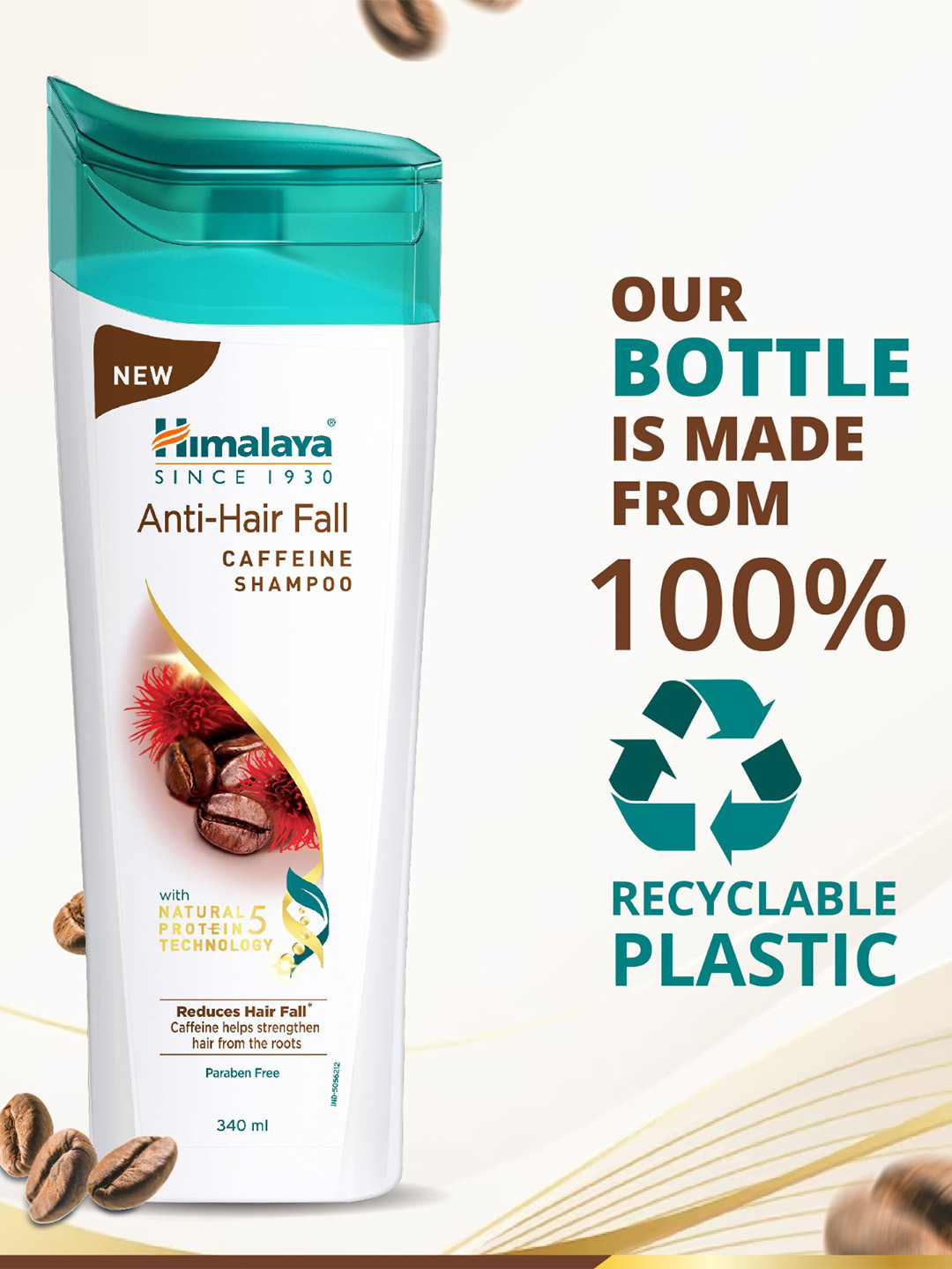 Himalaya Anti-Hair Fall Caffeine Shampoo - 340ml - Image 6