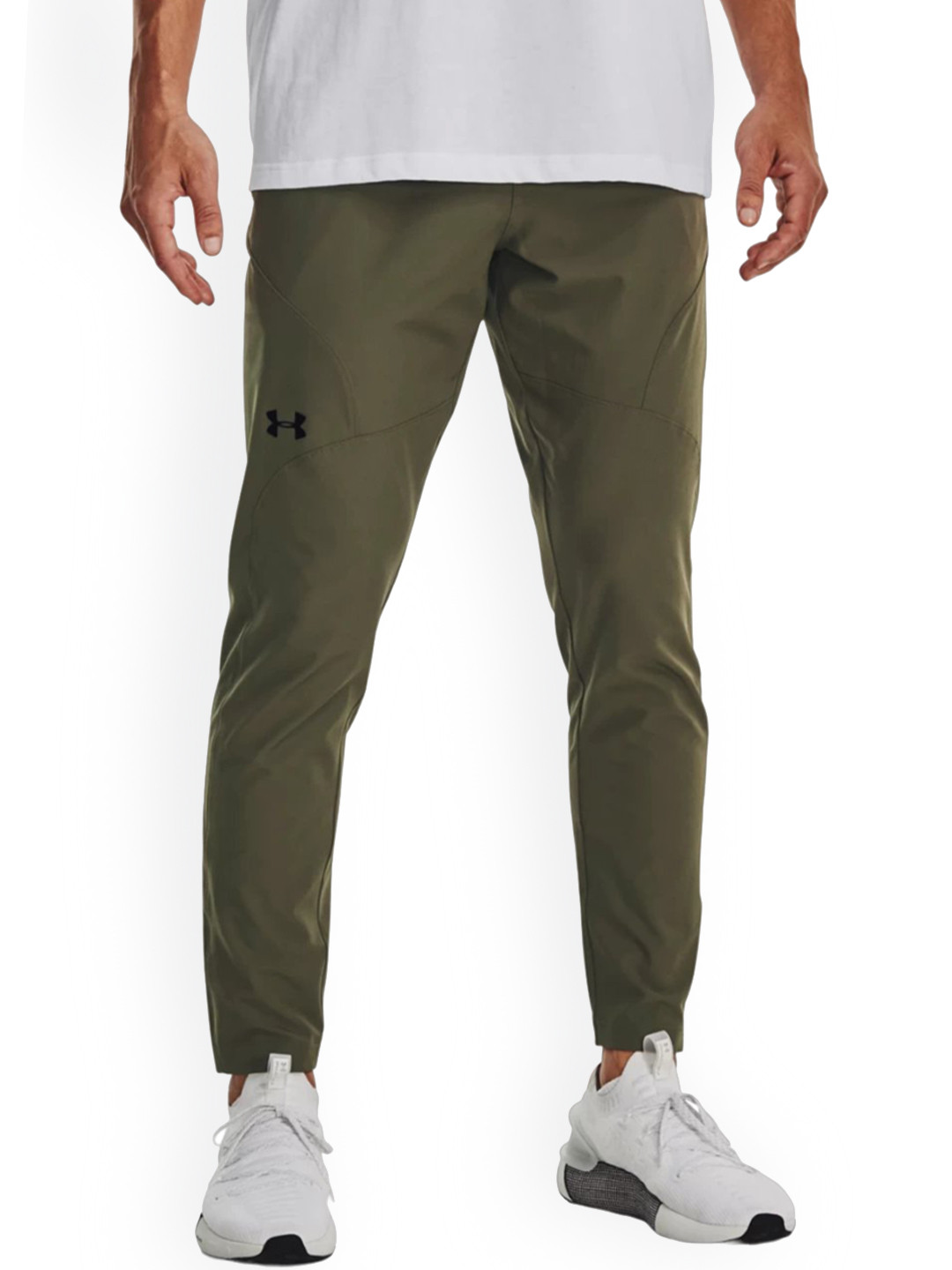 UNDER ARMOUR Men Unstoppable Tapered Slim Fit Track Pants