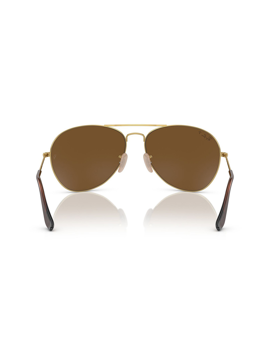 RAY-BAN Men Polarized Brown Lens Pilot Sunglasses - 0RB3432I001/5759 - Image 5