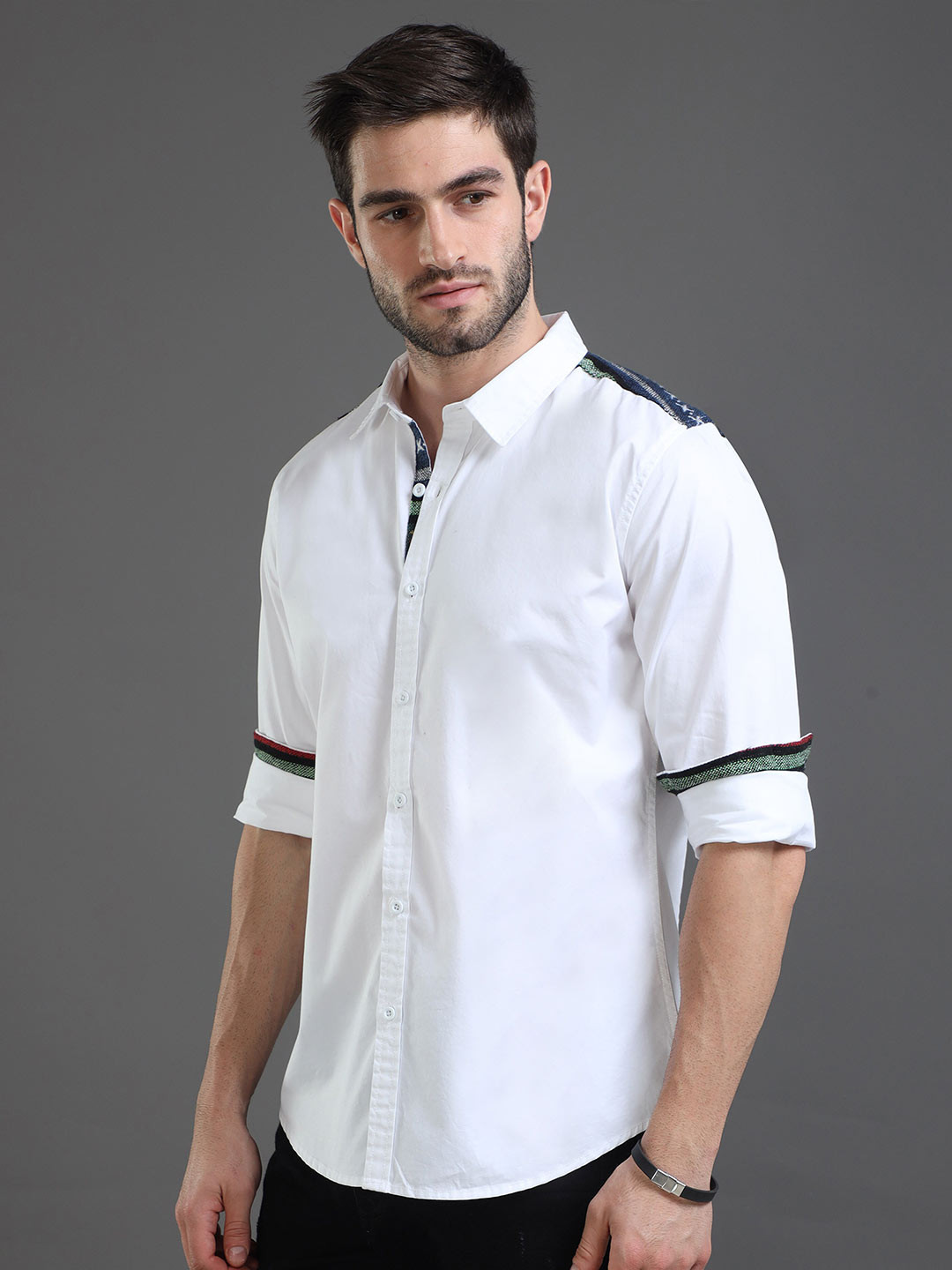 HERE&NOW Slim Fit Cotton Casual Shirt - Image 3