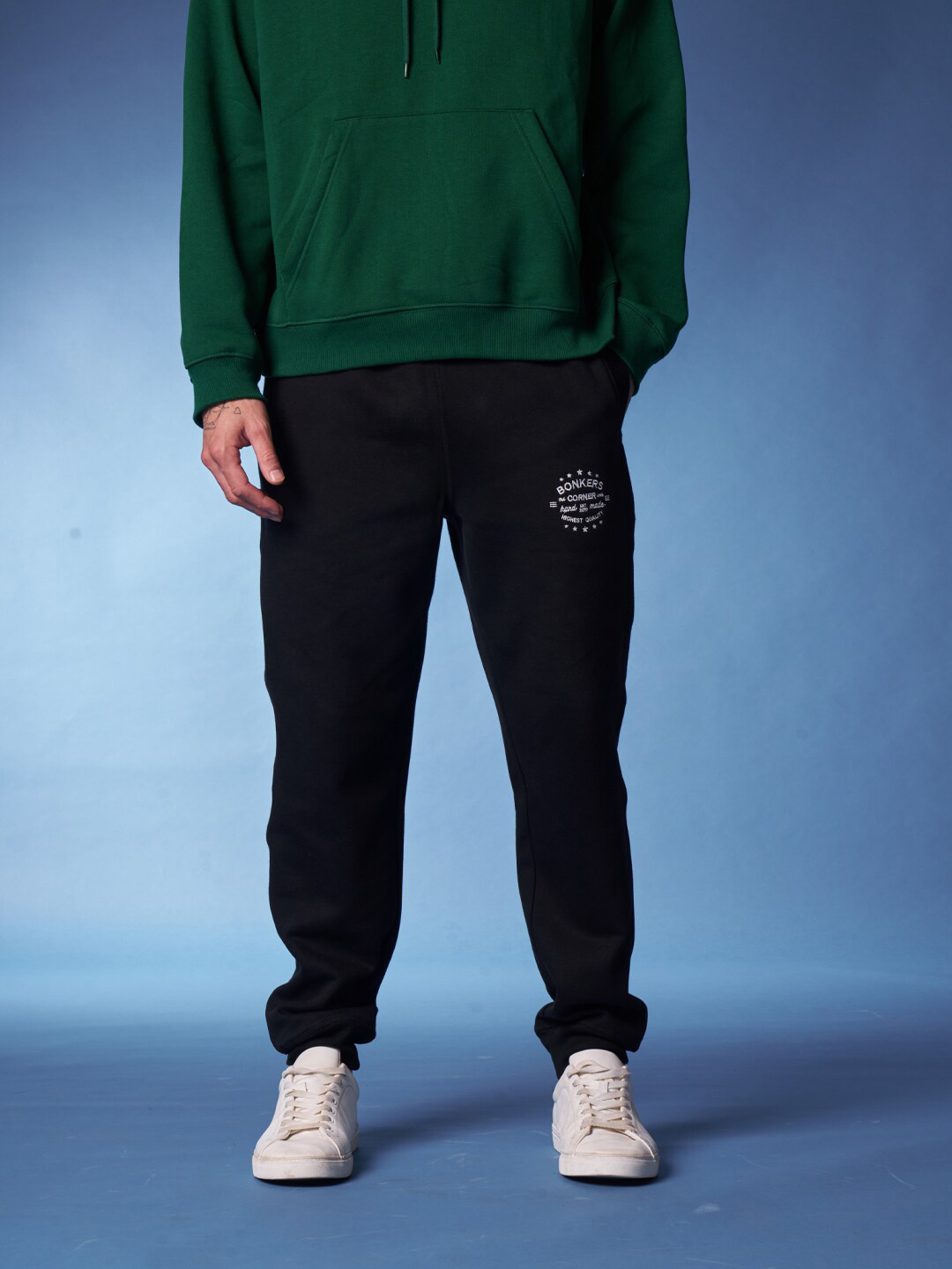 Bonkers Corner Men Mid Rise Heavyweight Jogger
