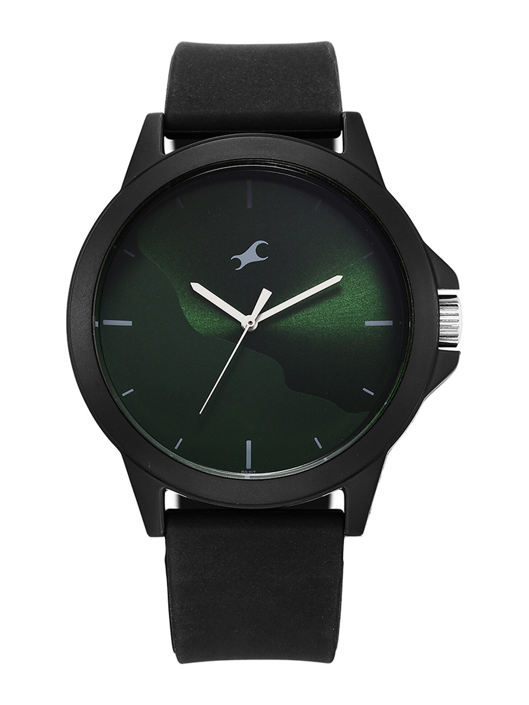 Fastrack Tees Wanderlust Quartz Analog With Forest Green Dial Unisex Watch - Nt38024pp73w