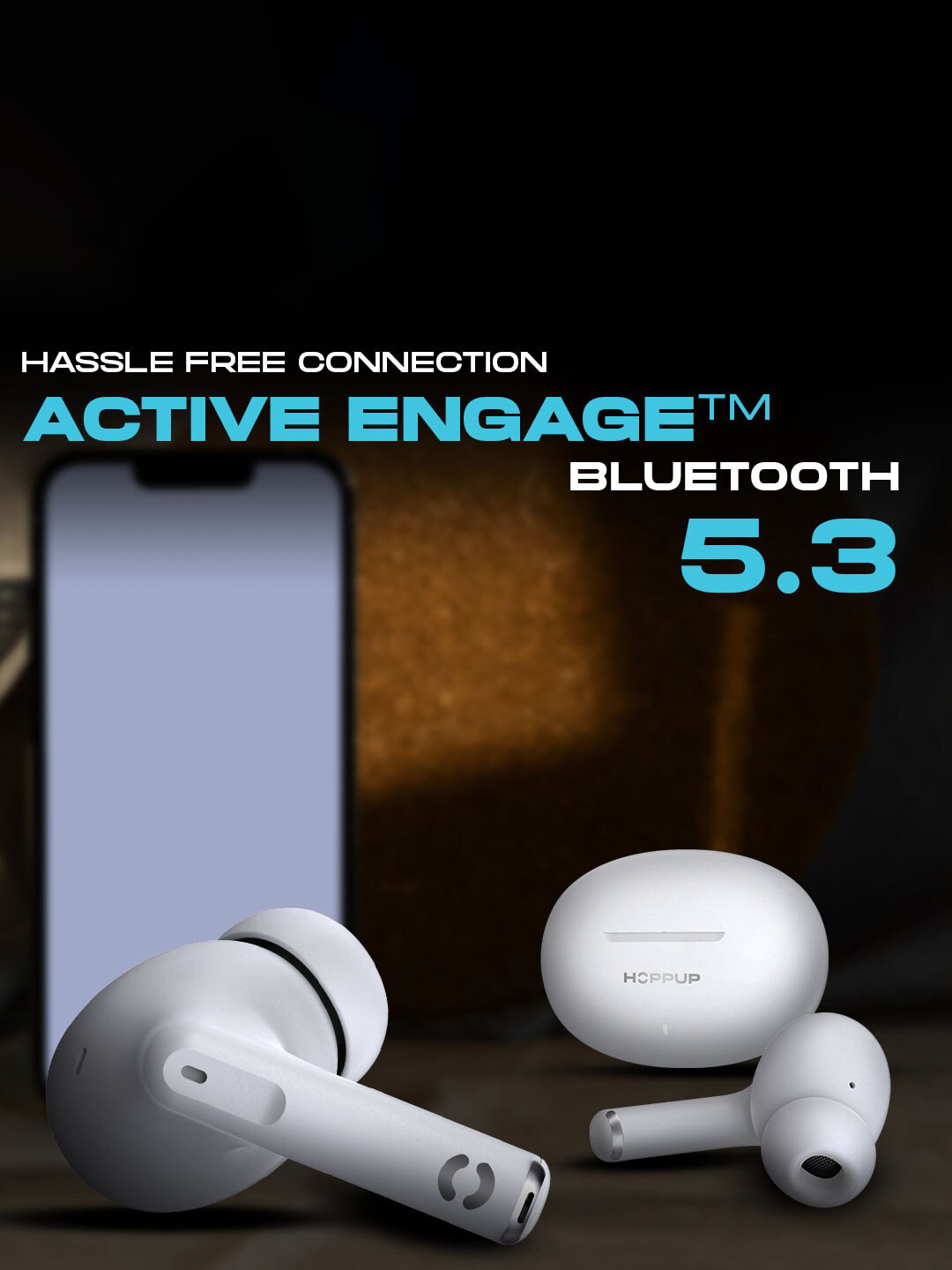 HOPPUP AirDoze S40 Earbuds 13MM Drivers - Image 6