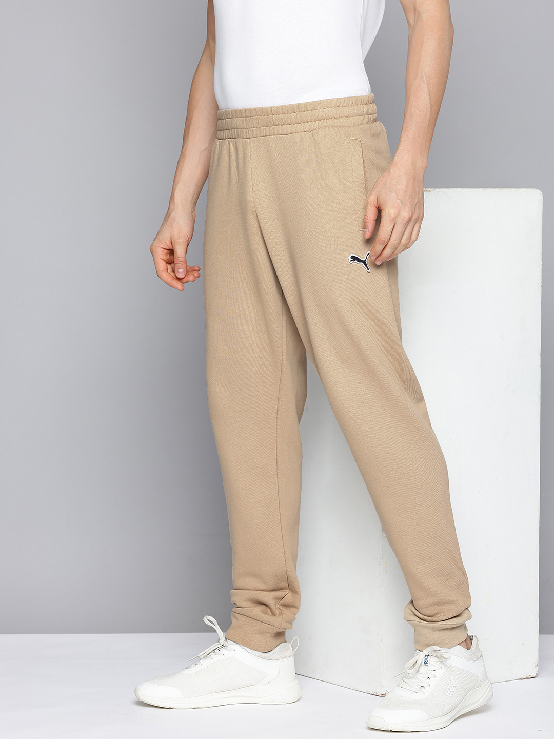 Puma Men Pure Cotton Better Essentials Outdoor Joggers Track Pants