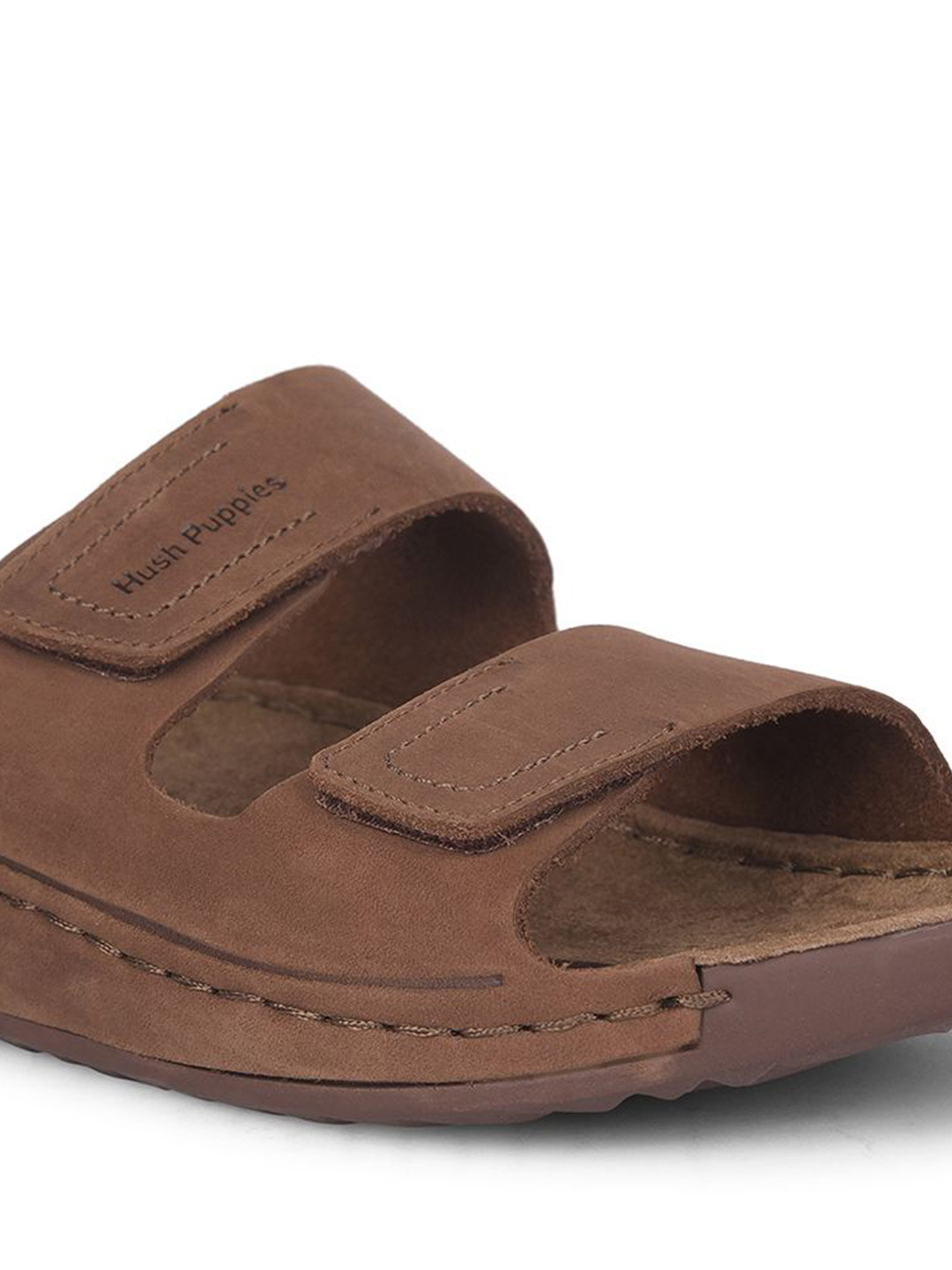 Hush Puppies Men Leather Comfort Sandals - Image 5