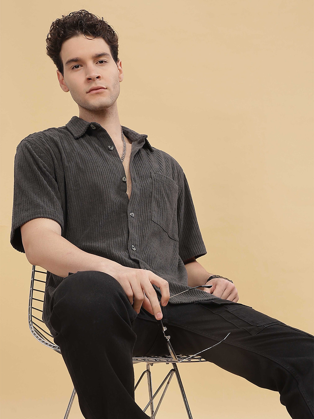 HERE&NOW Men Opaque Casual Shirt