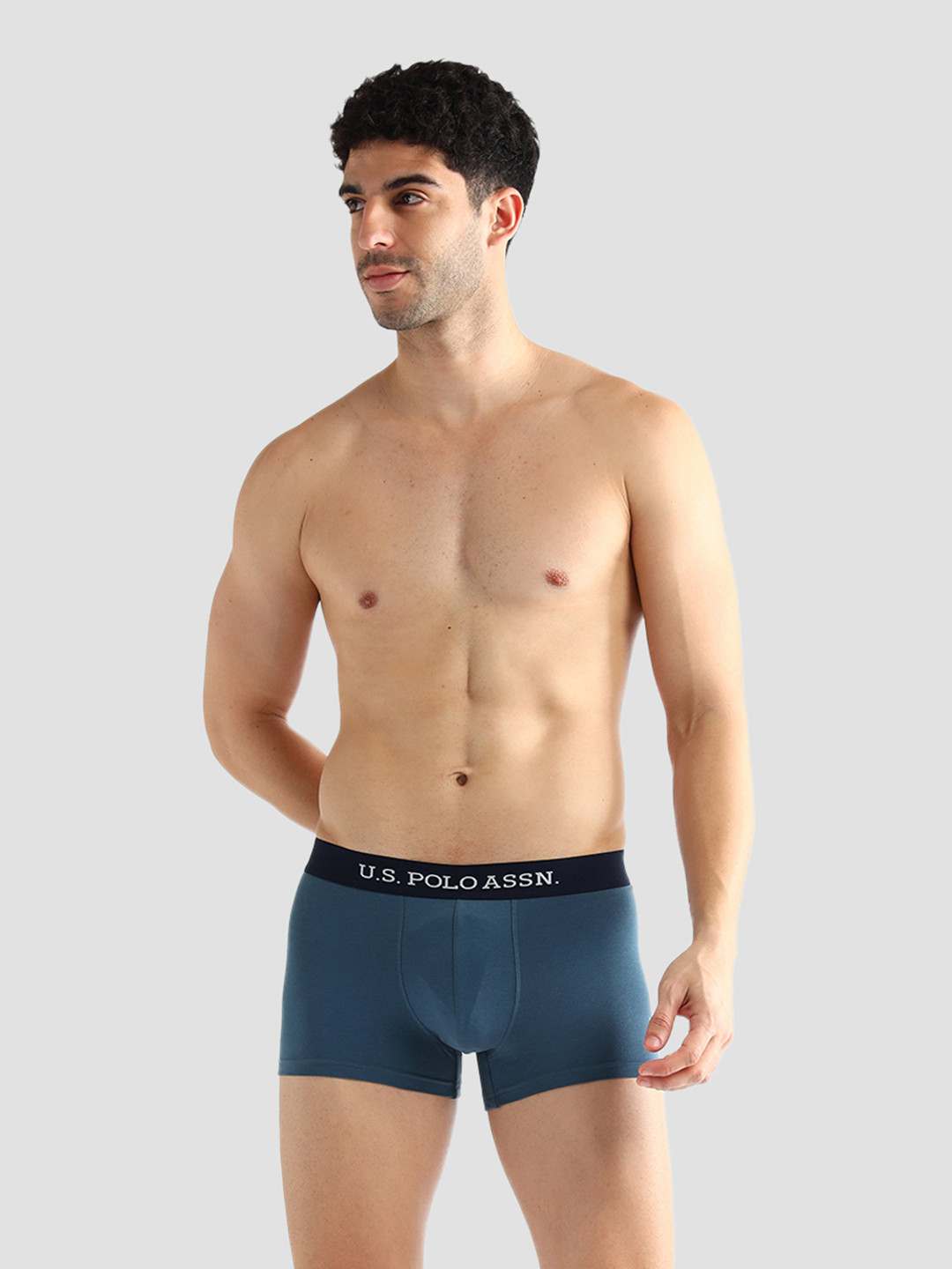 U.S. Polo Assn. Pack of 3 Mid-Rise Breathability Short Trunks - Image 2