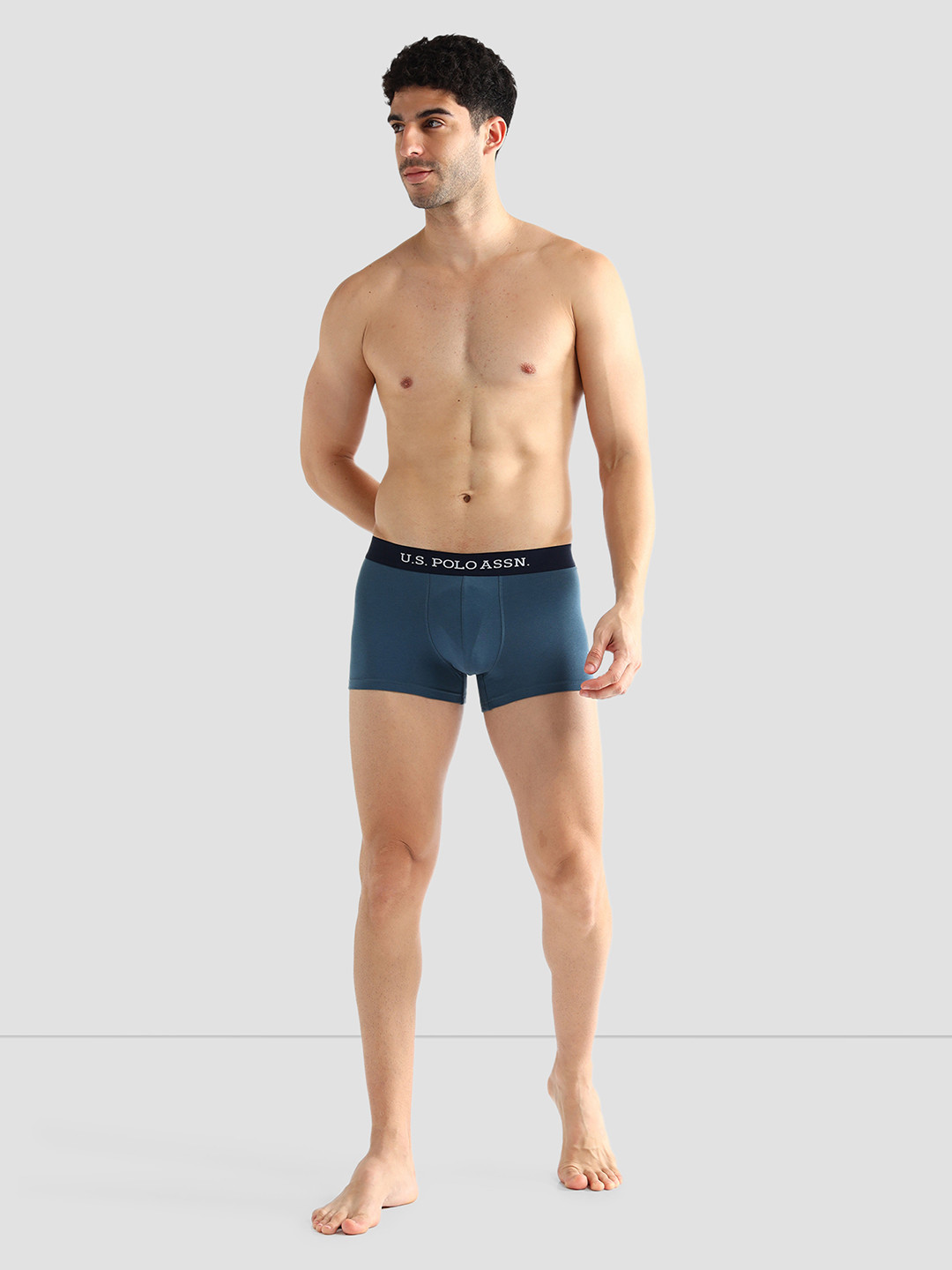 U.S. Polo Assn. Pack of 3 Mid-Rise Breathability Short Trunks - Image 6