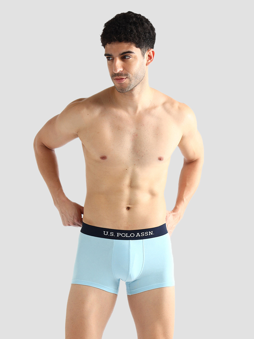 U.S. Polo Assn. Pack of 3 Mid-Rise Breathability Short Trunks - Image 3