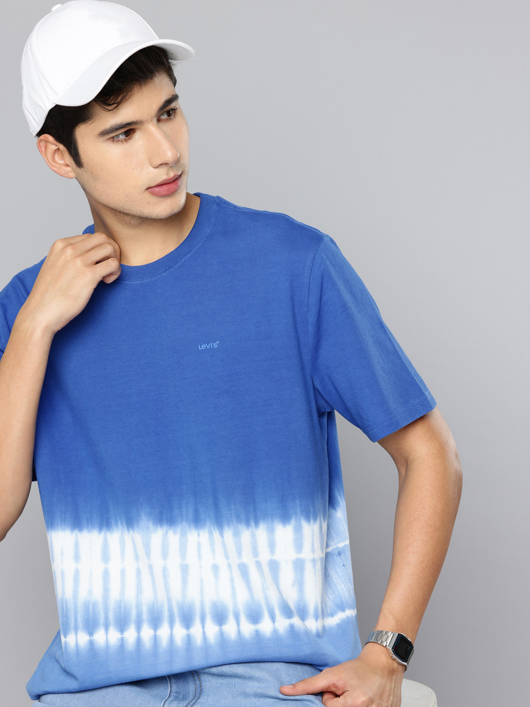 Levis Tie and Dye Pure Cotton T-shirt