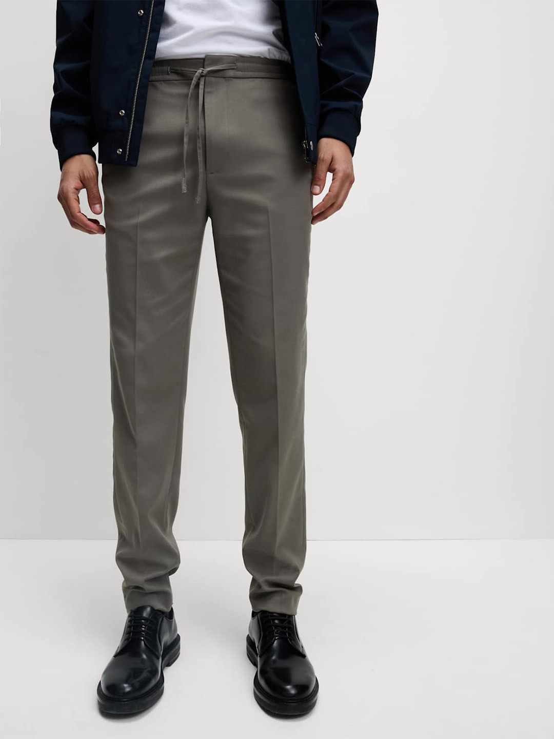 Marks & Spencer Tapered Fit Elasticated Trousers