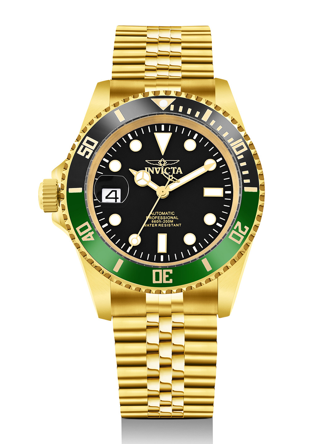 Invicta Men Pro Diver 200 M Automatic Black Dial Analog Watch - 43985