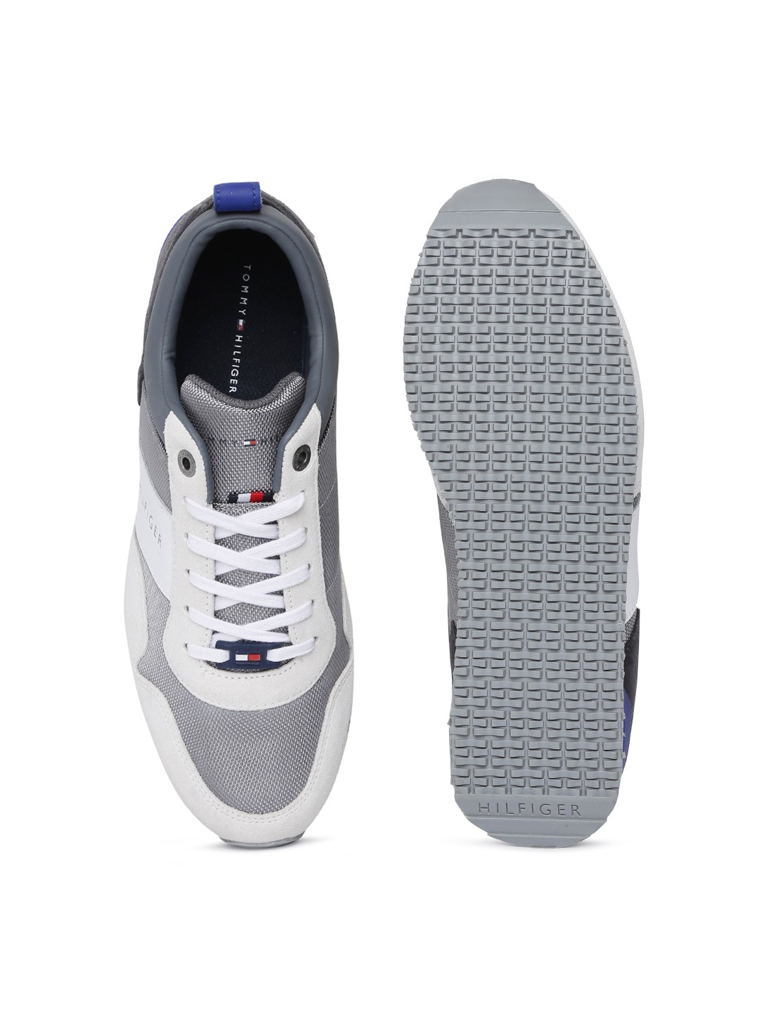 tommy hilfiger grey sneakers