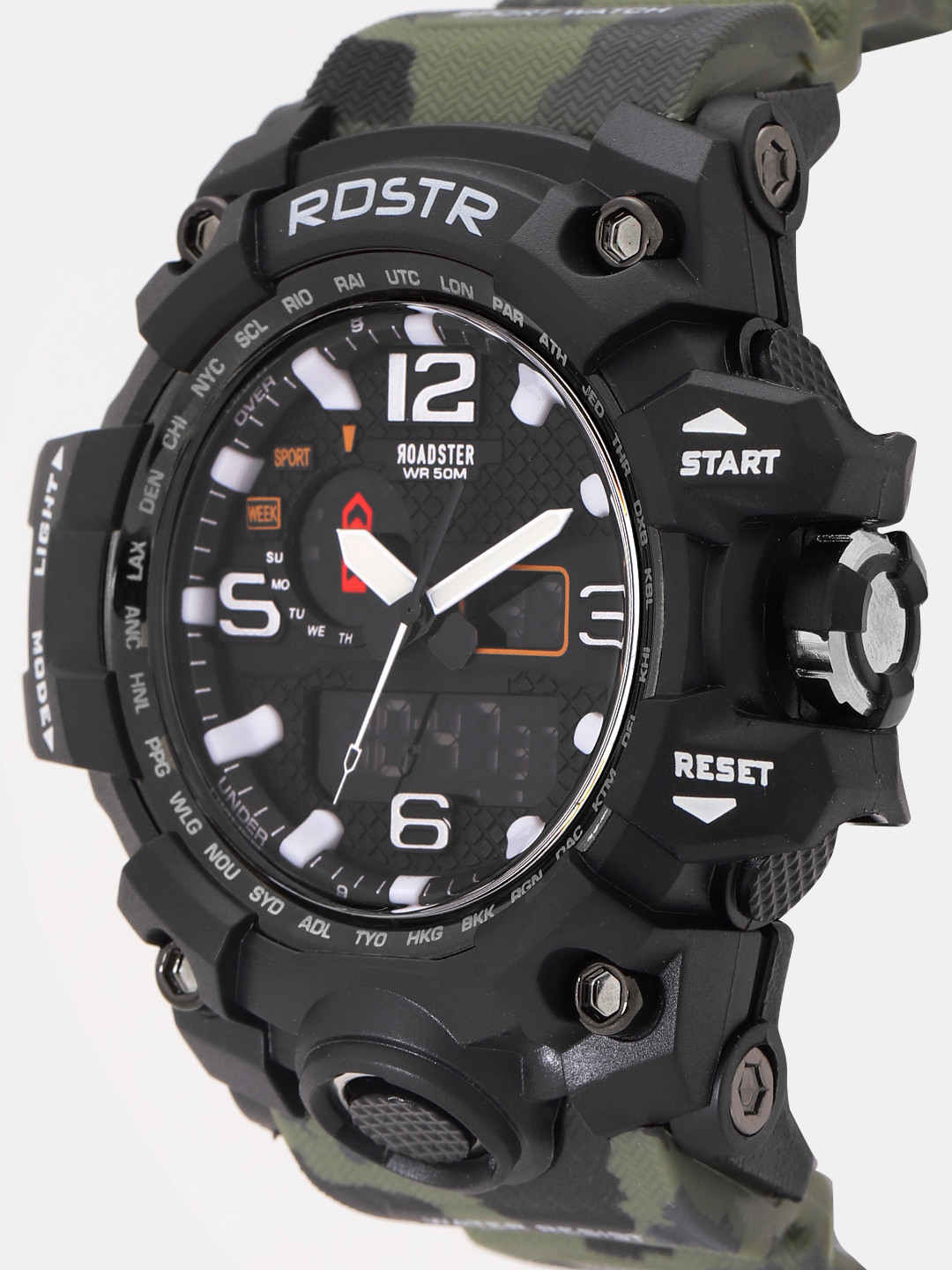 Buy The Roadster Lifestyle Co Men Black Analogue And Digital Watch MFB PN SM 1545 - - Accessories for Men - Image 3