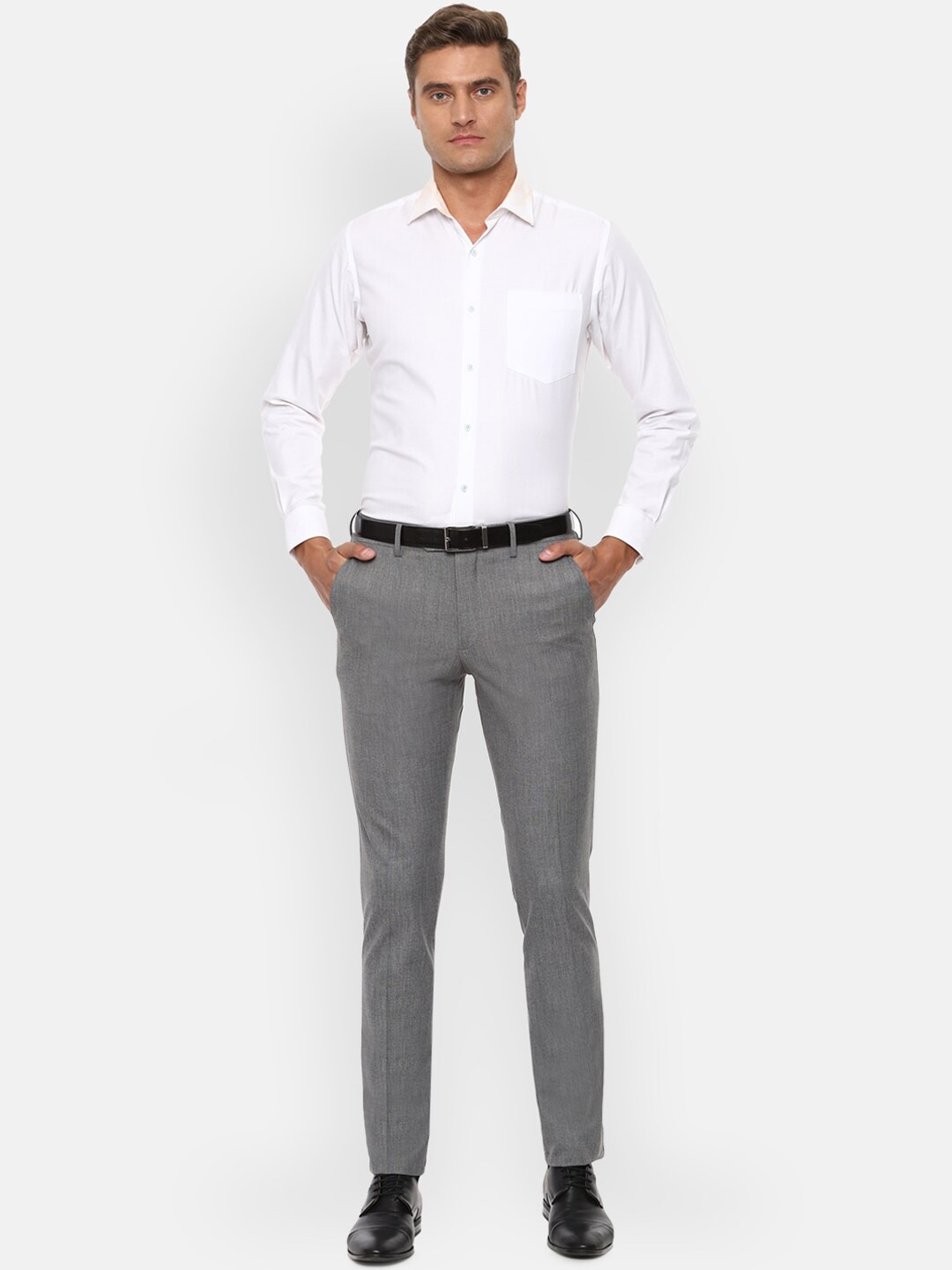 Grey Slim Fit Trouser 