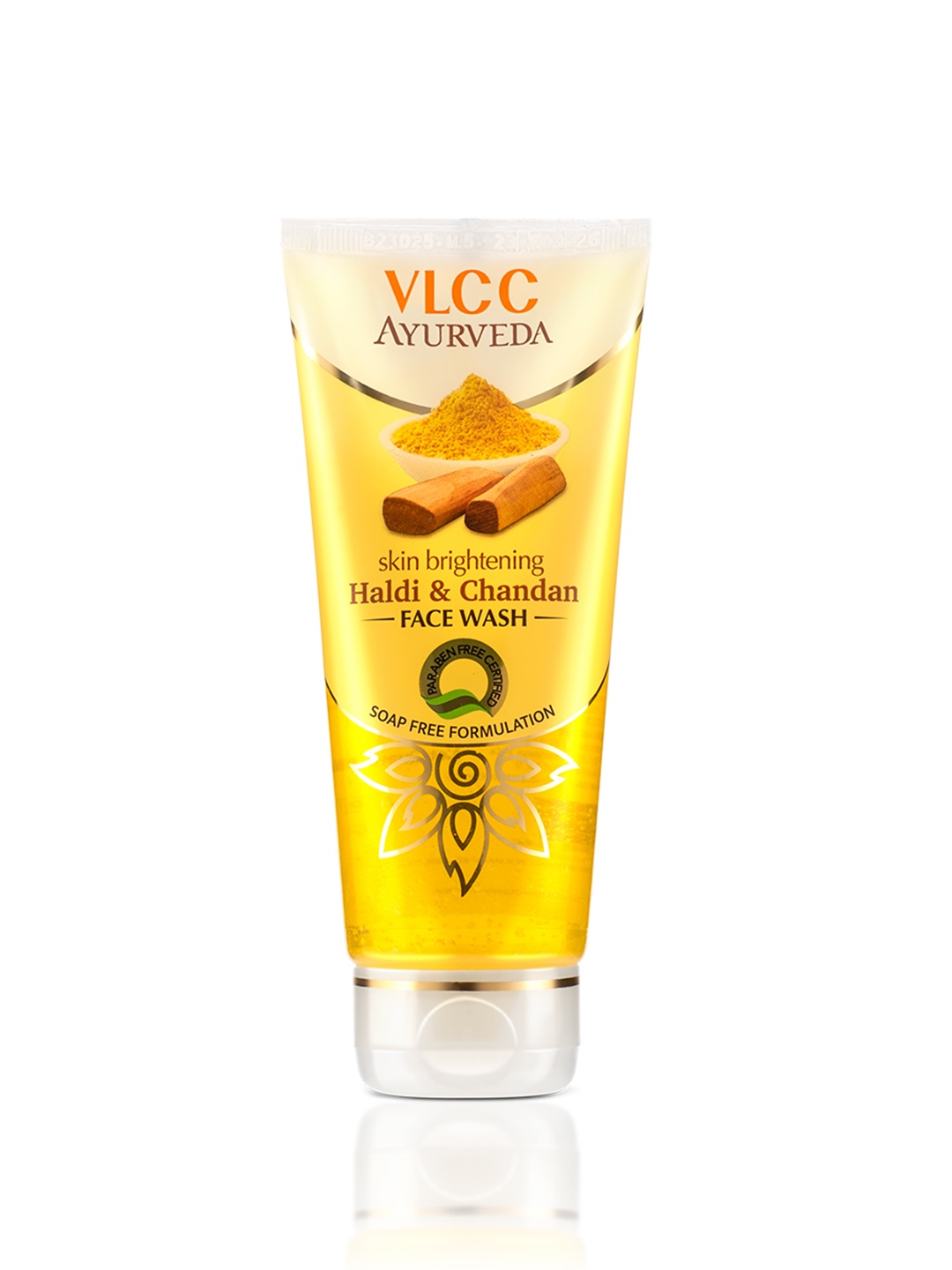 

VLCC Ayurveda Skin Brightening Haldi & Chandan Soap-Free Face Wash - 100 ml, Yellow