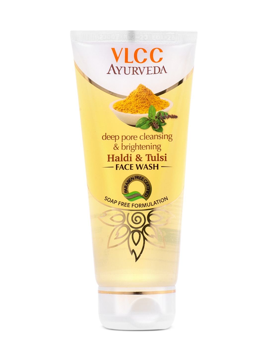 

VLCC Deep Pore Cleansing & Brightening Haldi & Tulsi Face Wash - 100 ml, Beige