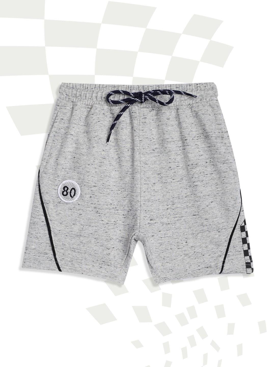 

Gini and Jony Boys Grey Solid Regular Fit Regular Shorts