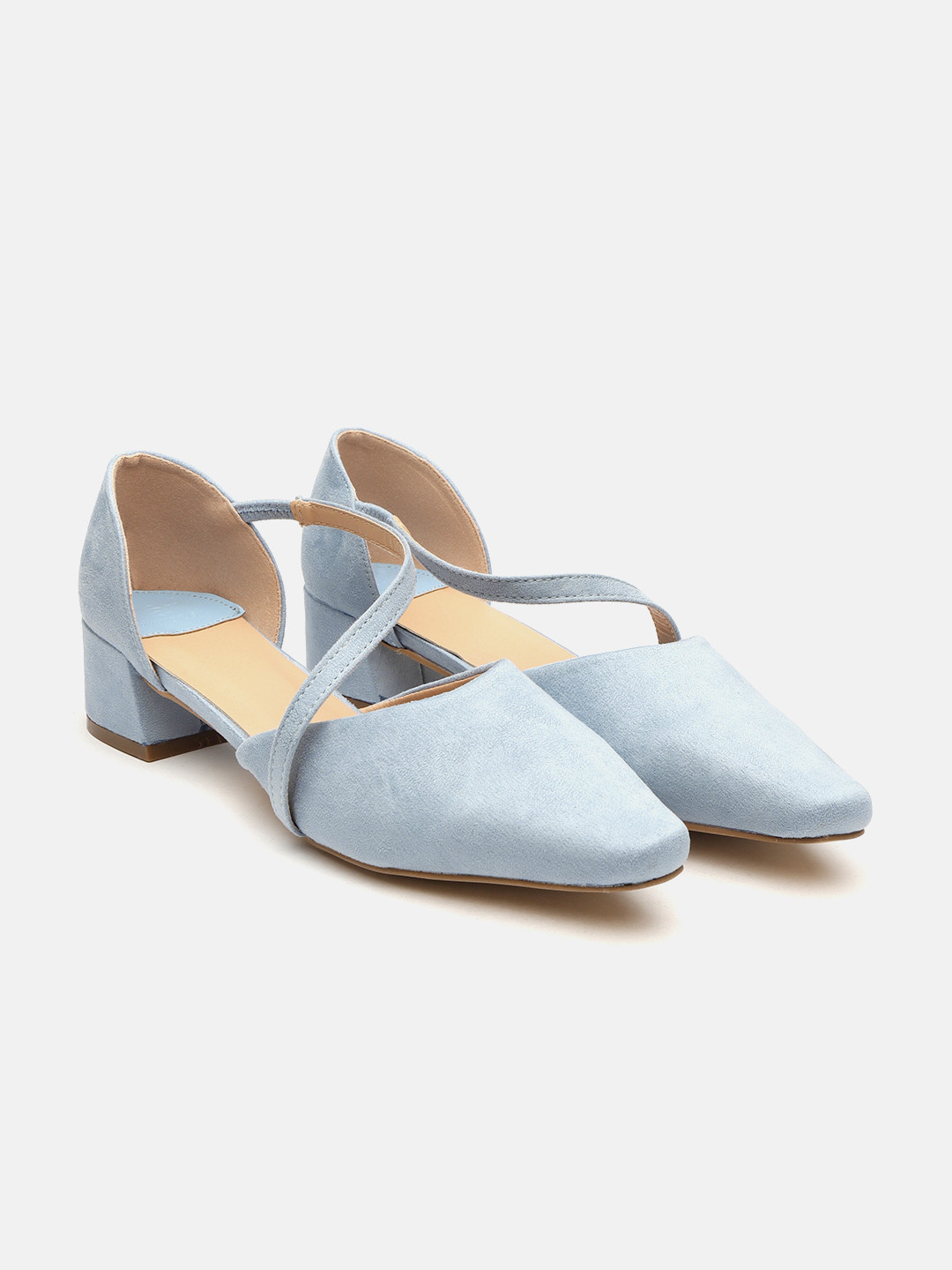 

her by invictus Women Blue Solid Pumps