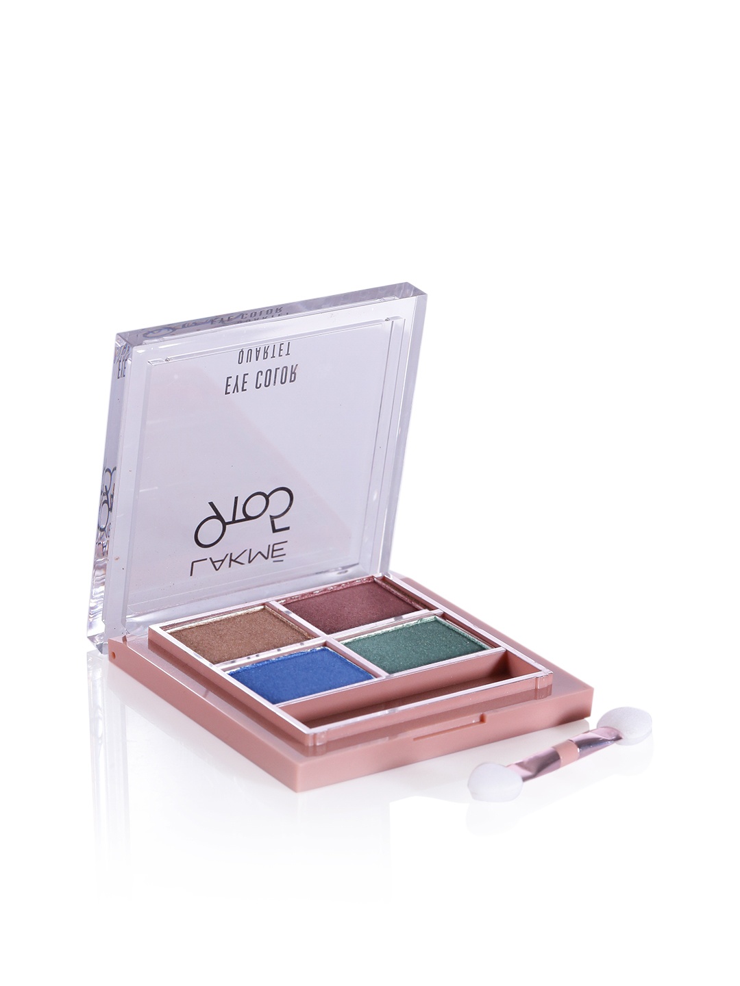 

Lakme 9 to 5 Eye Color Quartet Eye Shadow 7 g - Royal Peacock, Gold