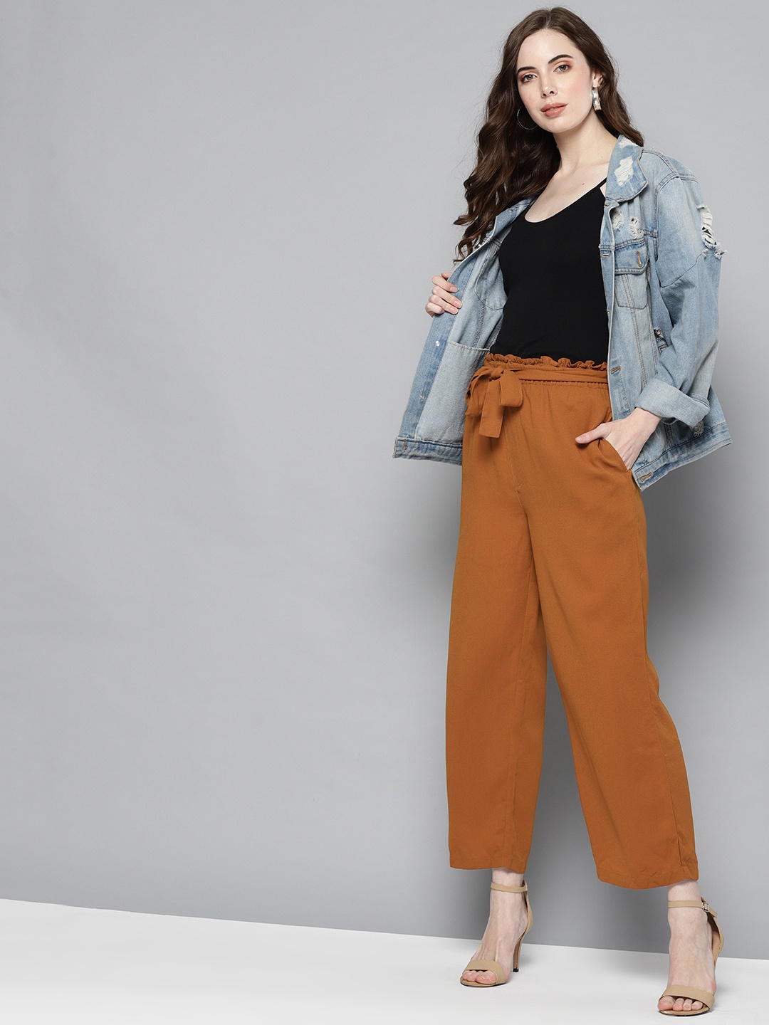 

Carlton London Women Brown Culottes