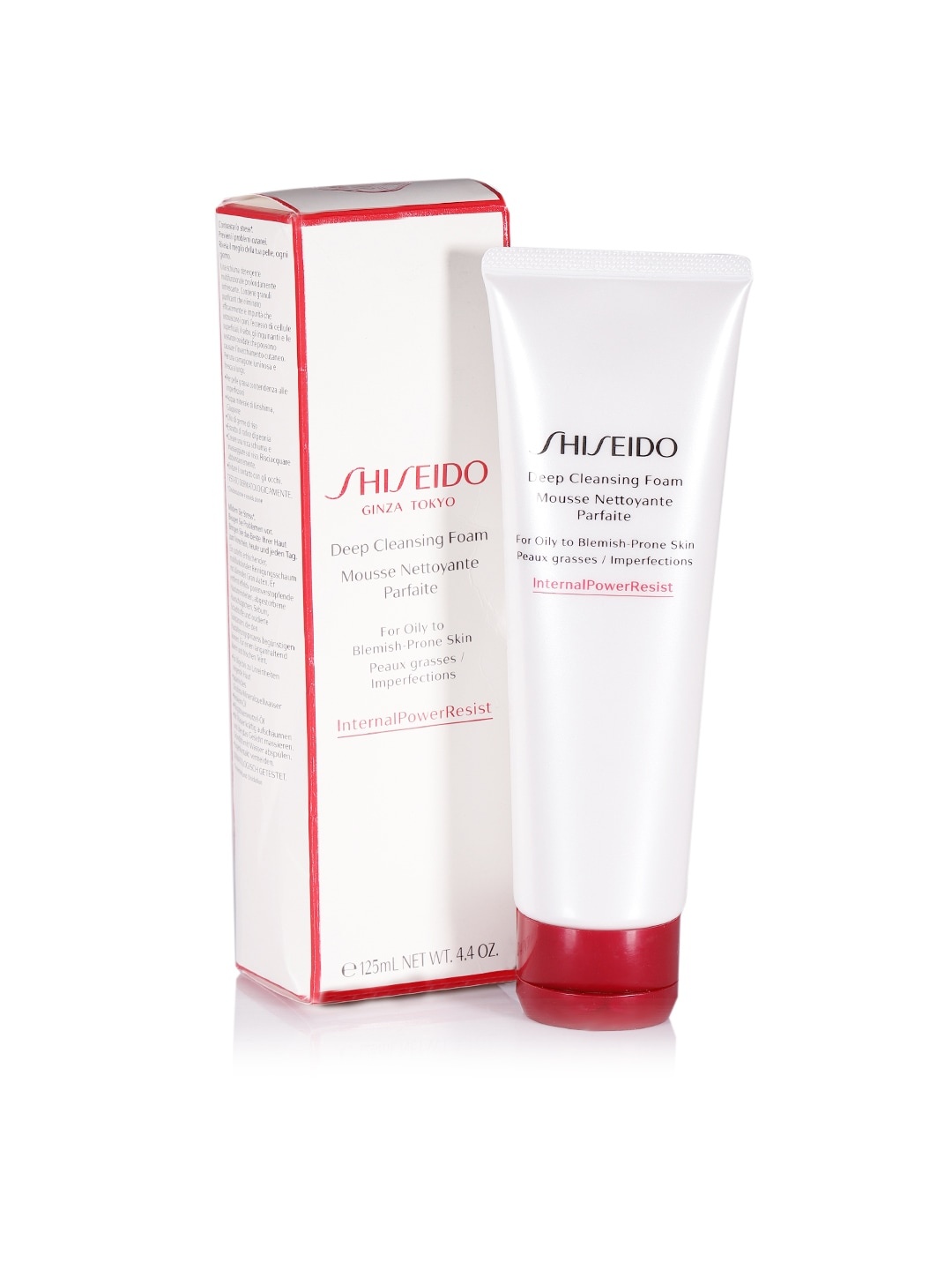 

SHISEIDO Unisex Deep Cleansing Foam Face Wash 125 ml, White