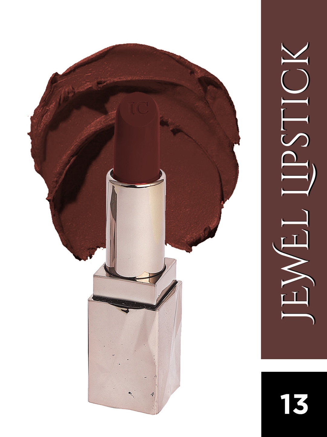

INCOLOR Women Brown Jewel Queen 13 Lipstick 3.7g