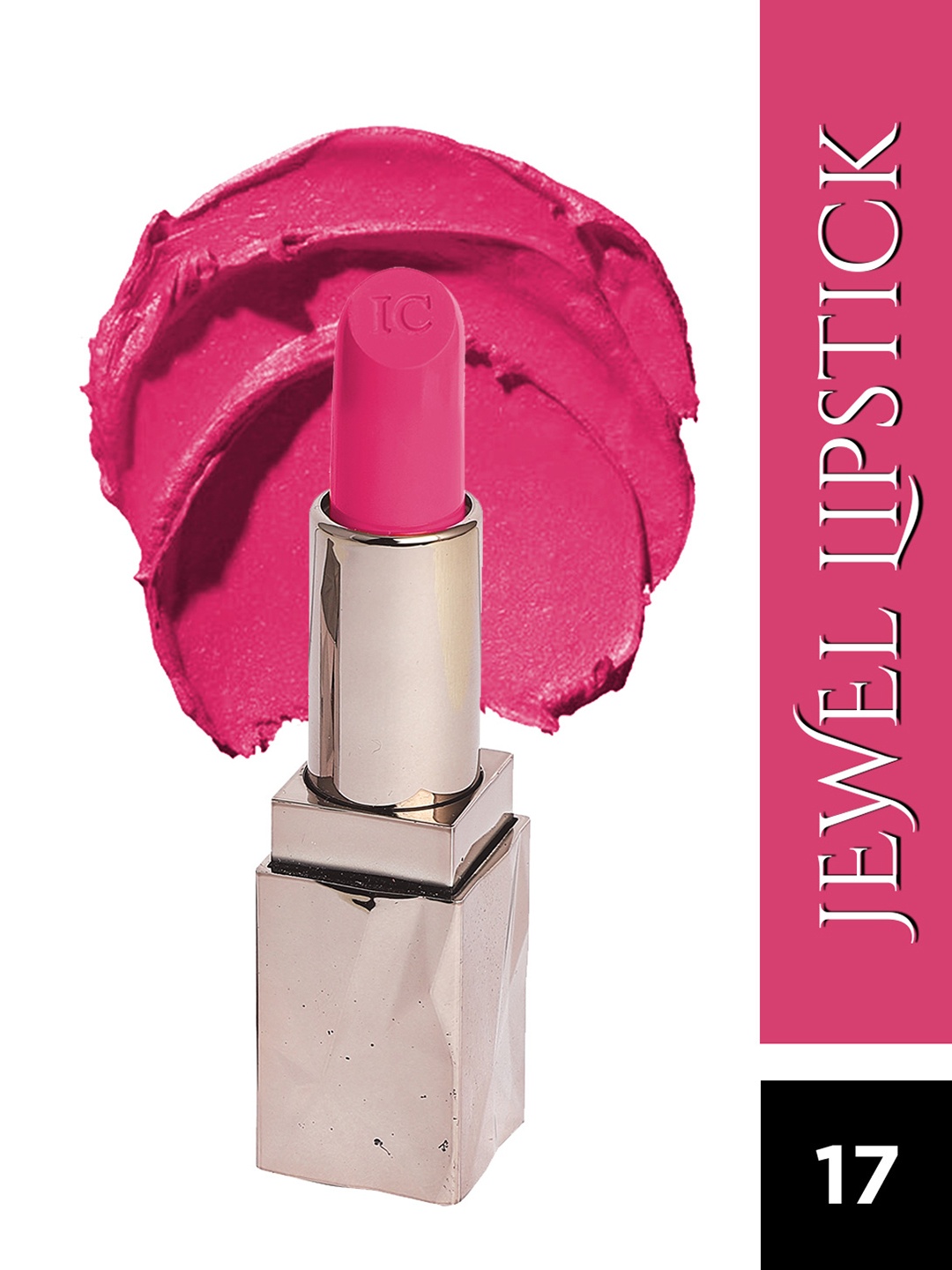 

INCOLOR Women Pink Jewel Queen 17 Lipstick 3.7g