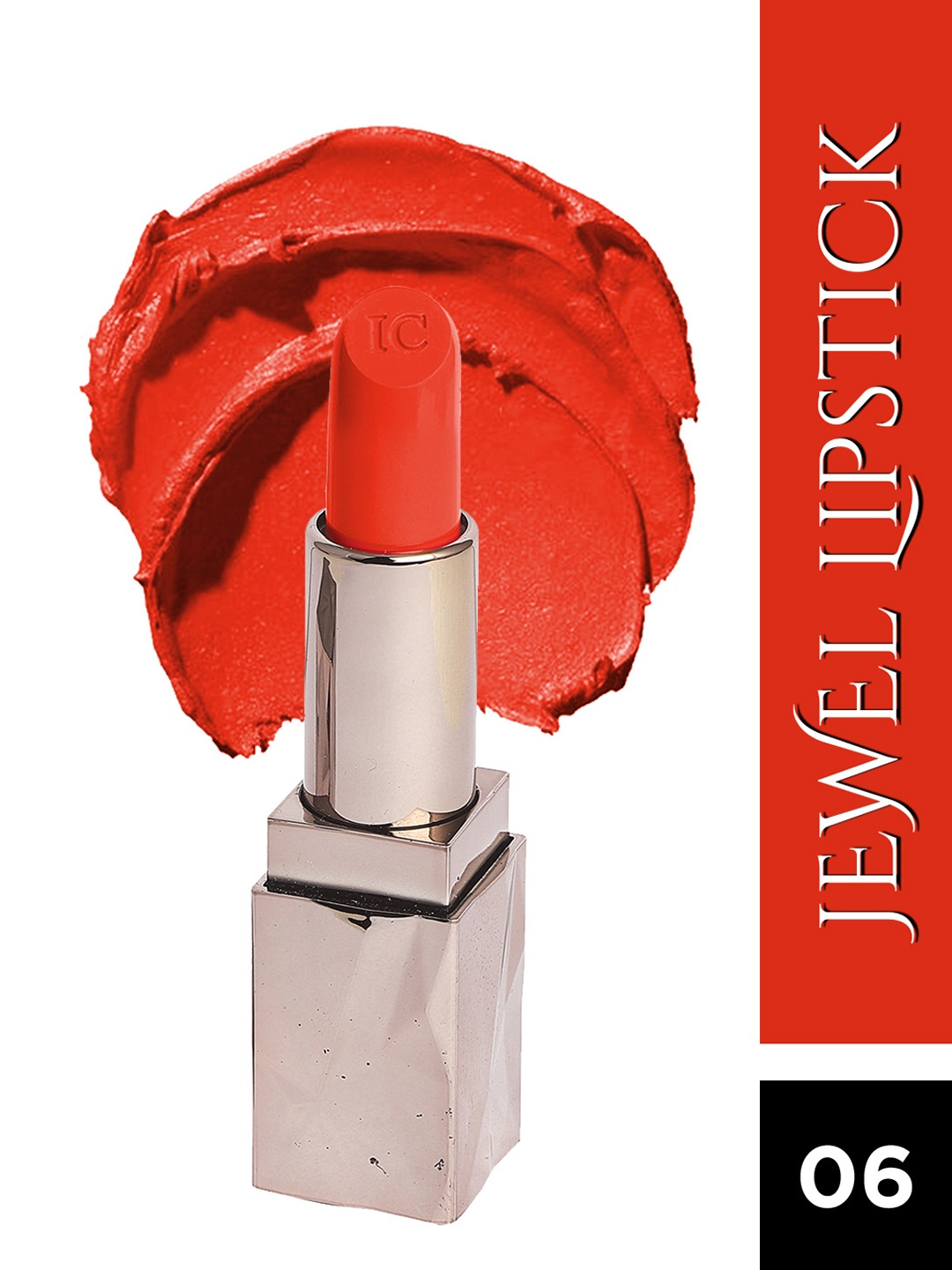 

INCOLOR Women Red Jewel Queen 06 Lipstick 3.7g