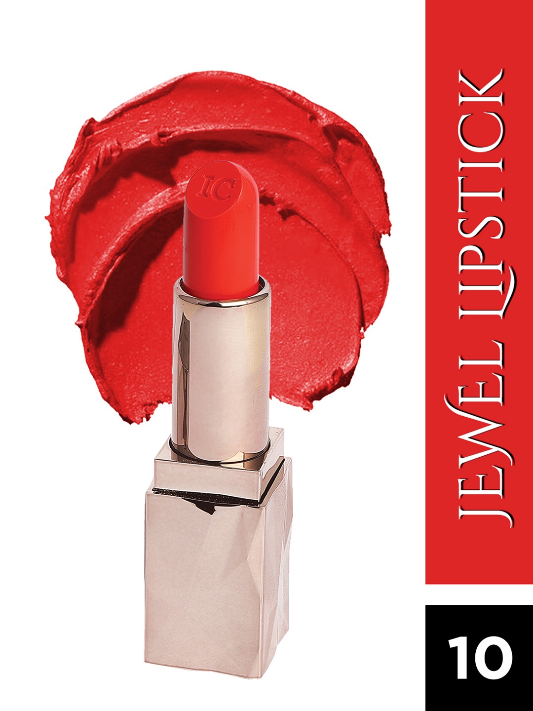 

INCOLOR Women Pink Jewel Queen 10 Lipstick 3.7g