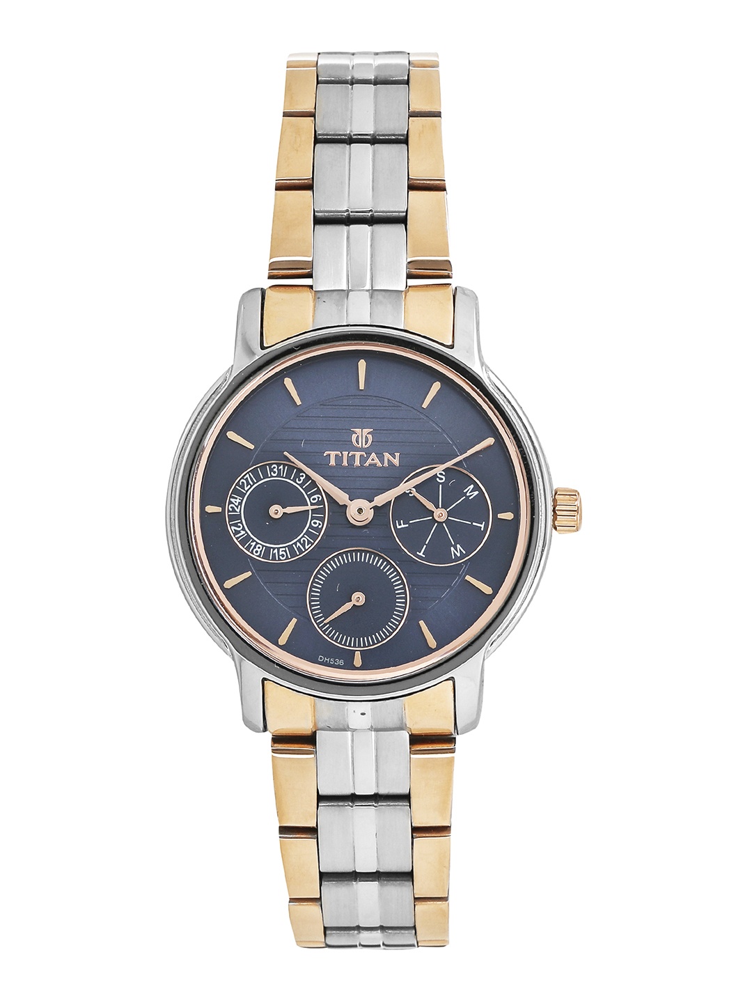 

Titan Women Navy Blue Analogue Watch 2589KM02