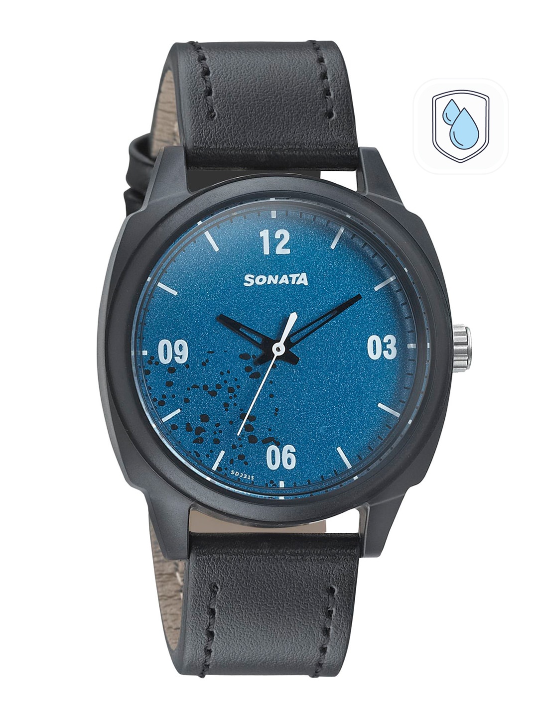 

Sonata Volt Men Blue Analogue watch 77086PL04