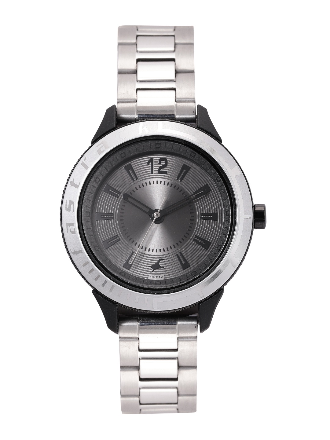 

Fastrack Women Stainless Steel Bracelet Style Analogue Watch NL6176KM29, Charcoal