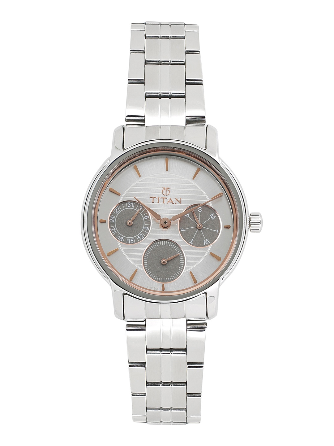 

Titan Workwear Women Silver Analogue watch NL2589SM01