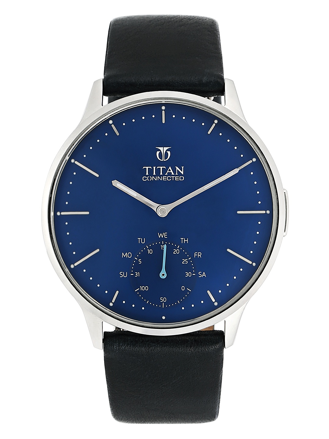 

Titan Men Blue Analogue Watch 90099SL01