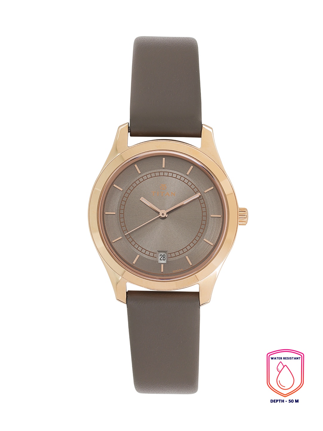 

Titan Workwear Women Grey Analogue watch NL2596WL02
