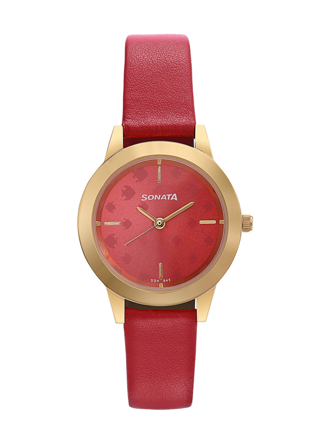 

Sonata Splash Women Pink Analogue watch 87019YL03