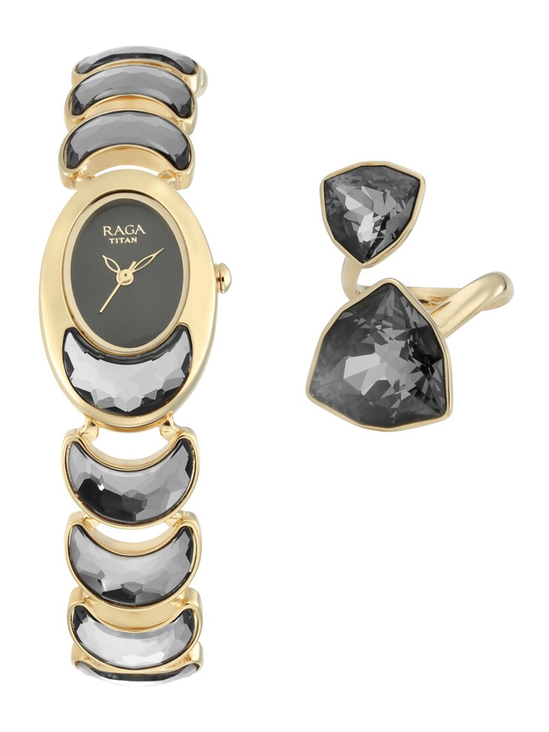 

Titan Raga Cocktails Women Black 0 watch 95107YM01F