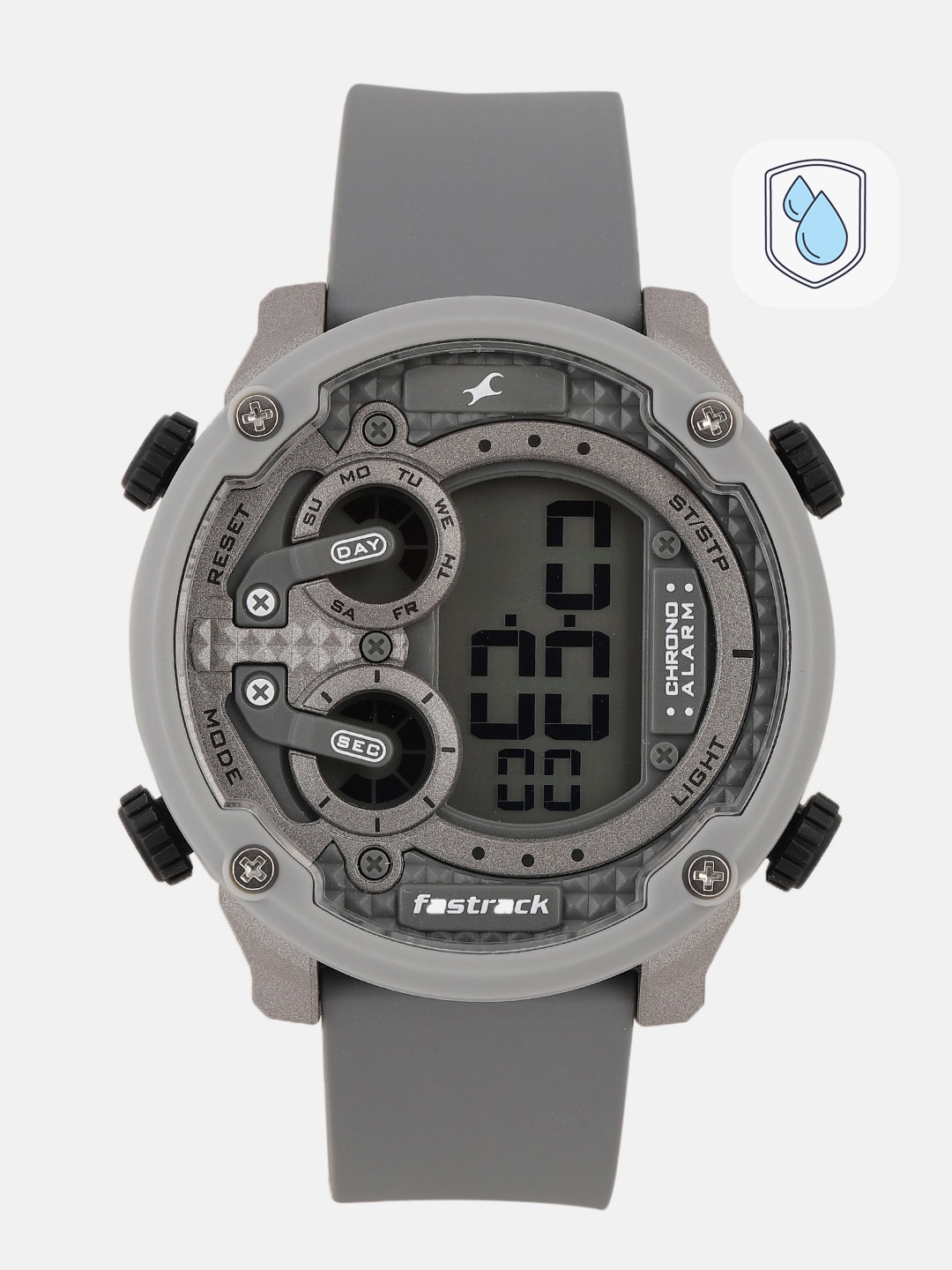 

Fastrack Men Grey Digital Watch 38045PP02