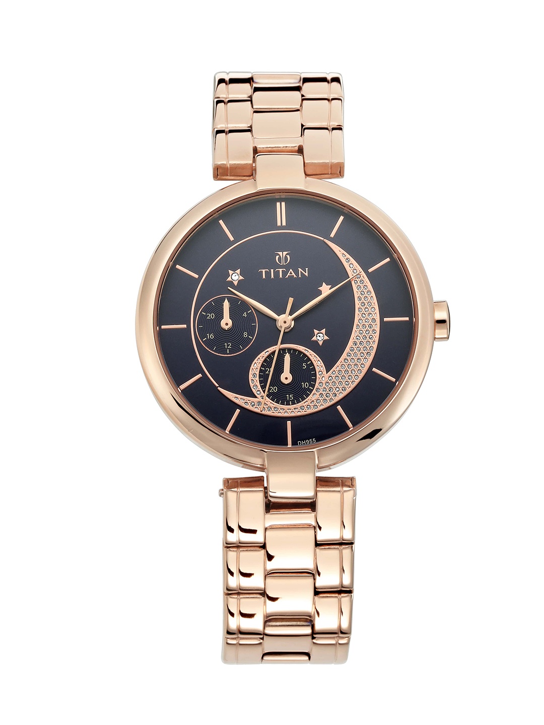 

Titan Women Blue Analogue Watch 95086WM01