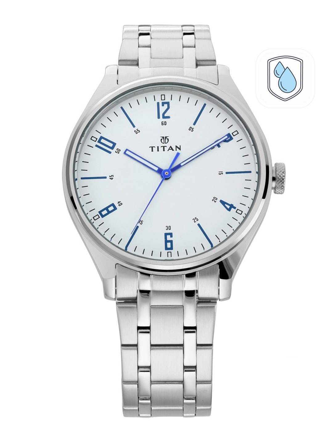 

Titan Workwear Men White Analogue watch NL1802SM01