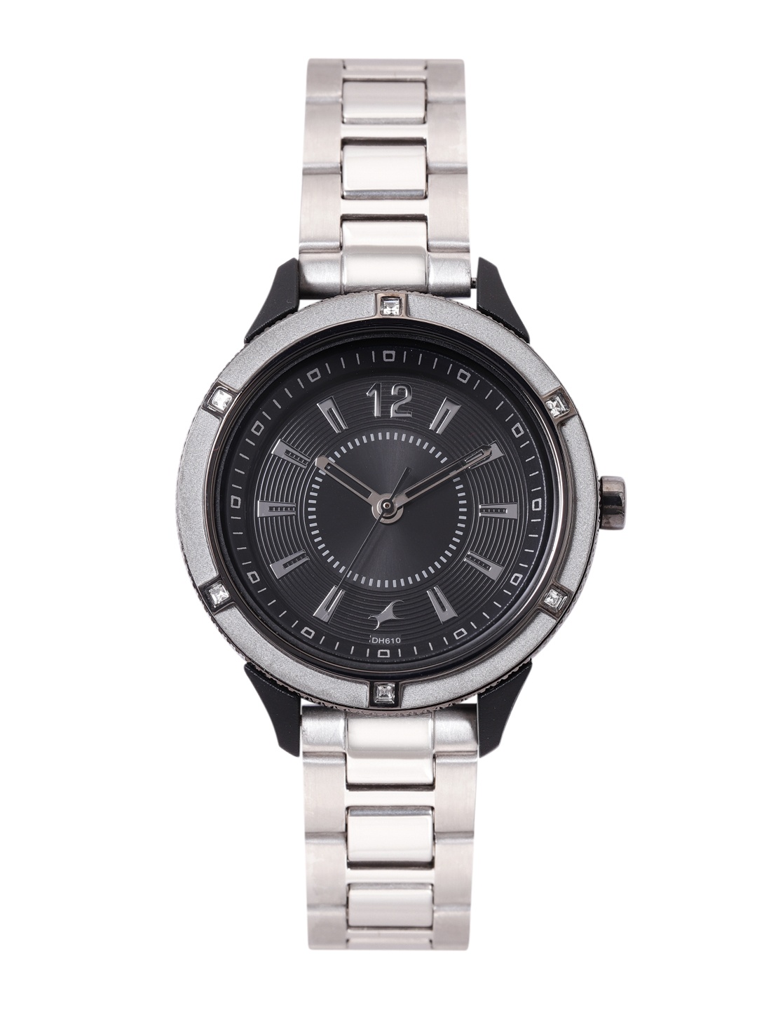 

Fastrack Women Stainless Steel Bracelet Style Analogue Watch NL6176KM23, Black