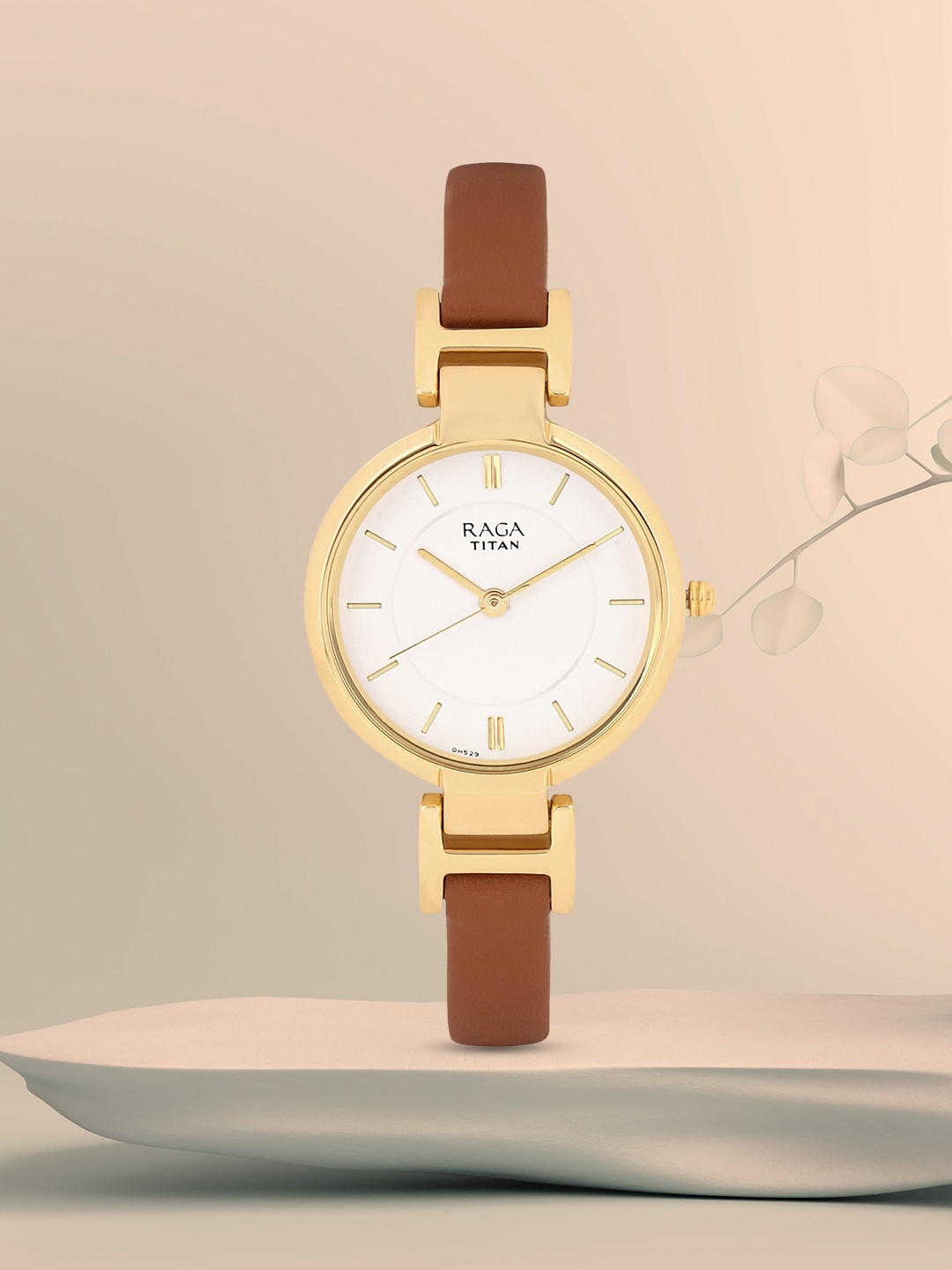

Titan Raga Viva Women White Analogue watch NL2608YL01