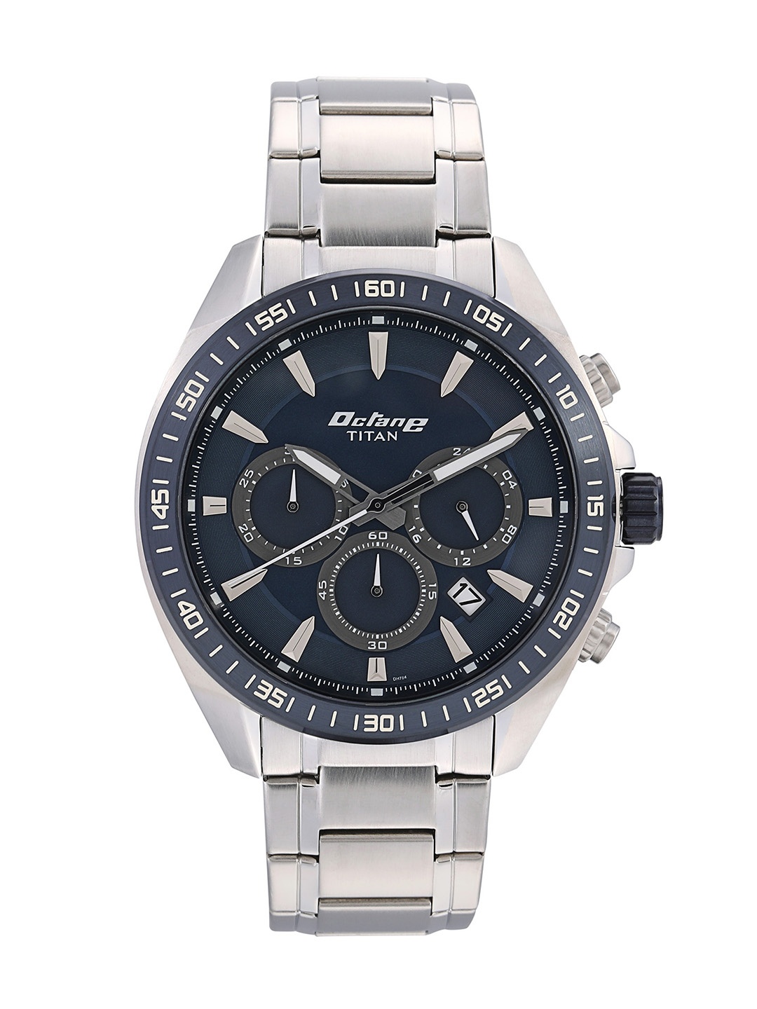 

Titan Men Blue Analogue Watch 90103KM02