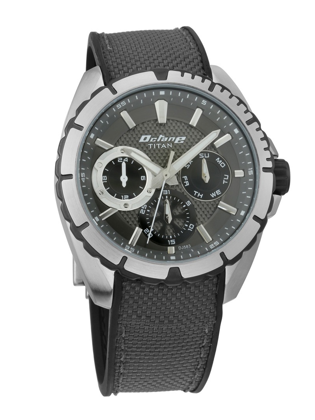 

Titan Octane Men Grey Analogue watch 90109KP01