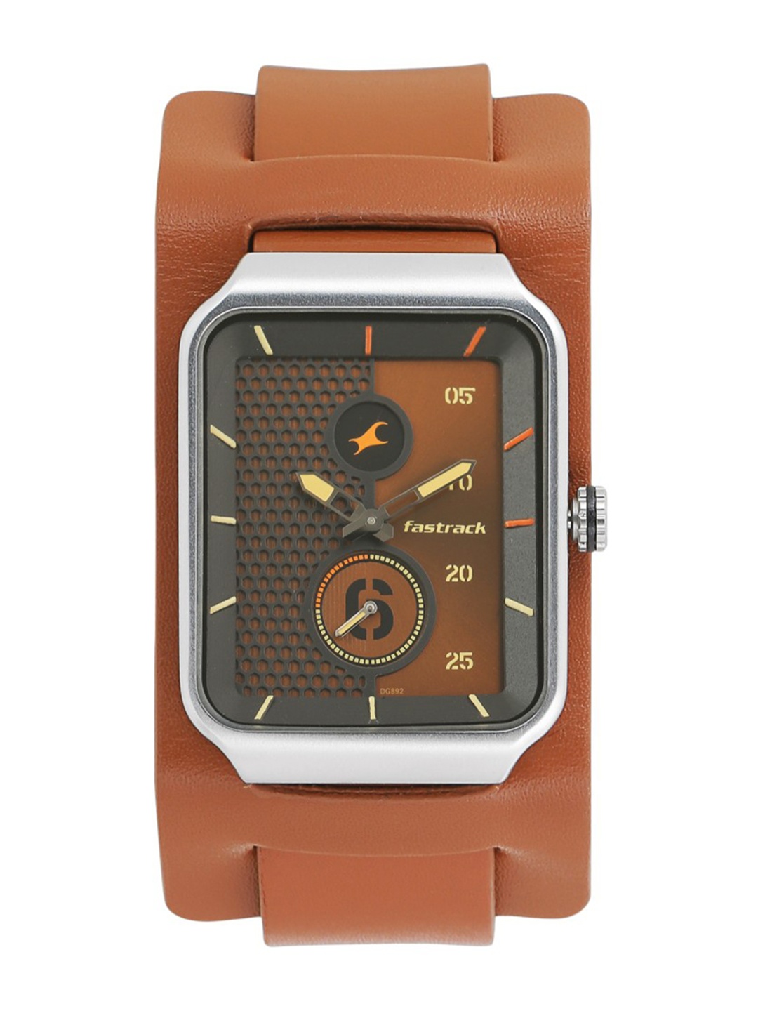 

Fastrack Men Brown Analogue Watch 3173SL02