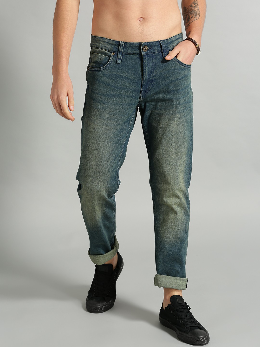 

Roadster Men Blue Slim Fit Mid-Rise Clean Look Stretchable Jeans