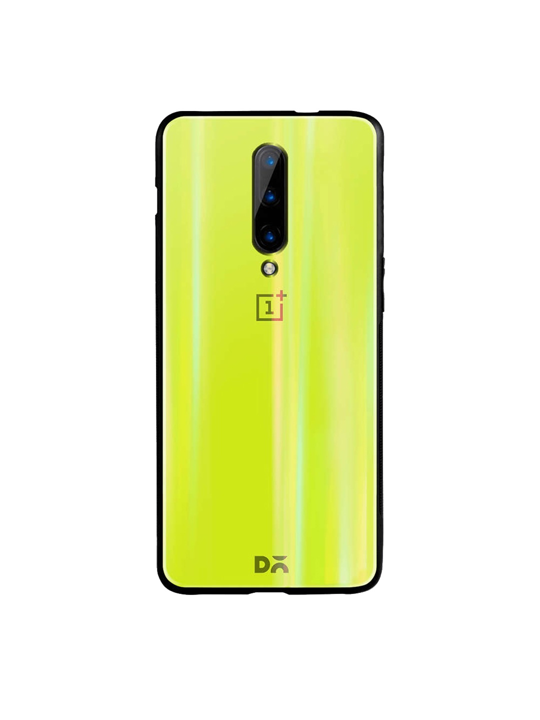 

DailyObjects Fluorescent Green OnePlus 7 Pro Holographic Glass Case Cover