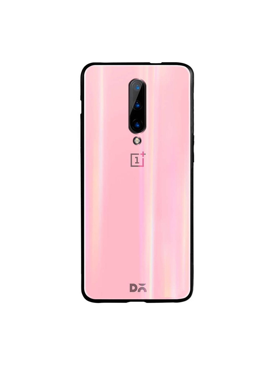 

DailyObjects Pink OnePlus 7 Pro Holographic Glass Case