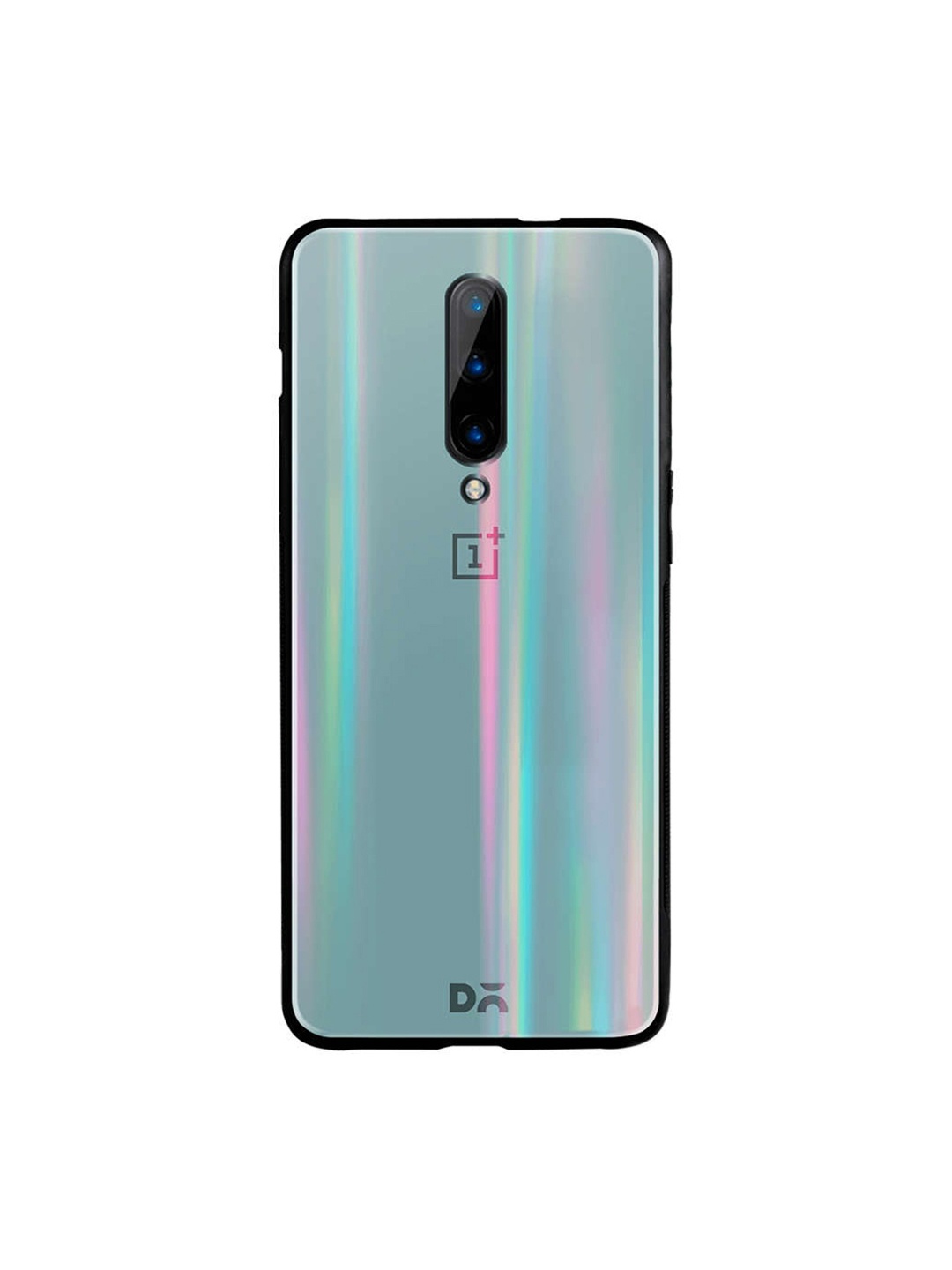 

DailyObjects Grey OnePlus 7 Pro Holographic Glass Case Cover